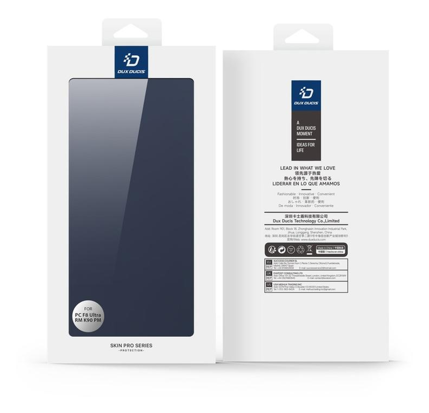 Dux Ducis Skin Pro Xiaomi Poco F8 Ultra Hoesje Portemonnee Book Case Blauw afbeelding 10