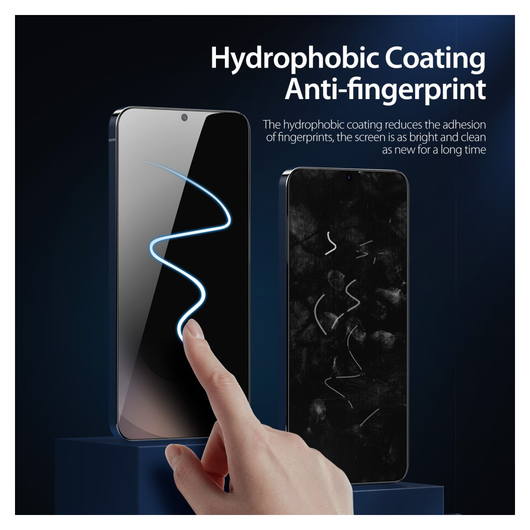 Dux Ducis Samsung Galaxy S26 Screen Protector Privacy Tempered Glass 9H afbeelding 6