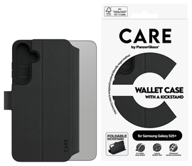 PanzerGlass CARE Samsung Galaxy S25 Plus Hoesje Portemonnee Book Case Zwart afbeelding