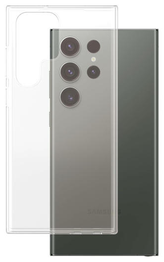 PanzerGlass SAFE Samsung Galaxy S23 Ultra Hoesje TPU Back Cover Transparant afbeelding 1