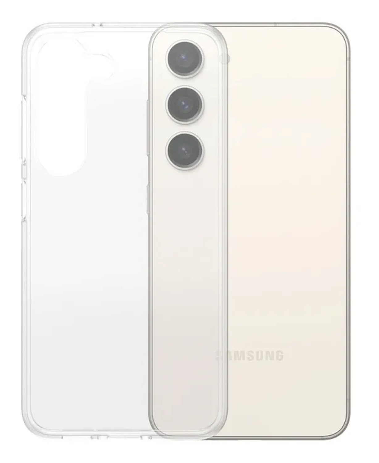 PanzerGlass SAFE Samsung Galaxy S23 Hoesje TPU Back Cover Transparant afbeelding 2