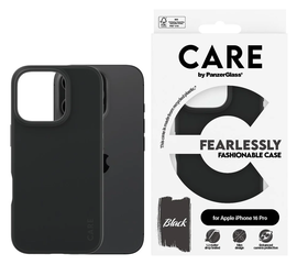 PanzerGlass CARE Fashionable iPhone 16 Pro Hoesje Back Cover Zwart afbeelding