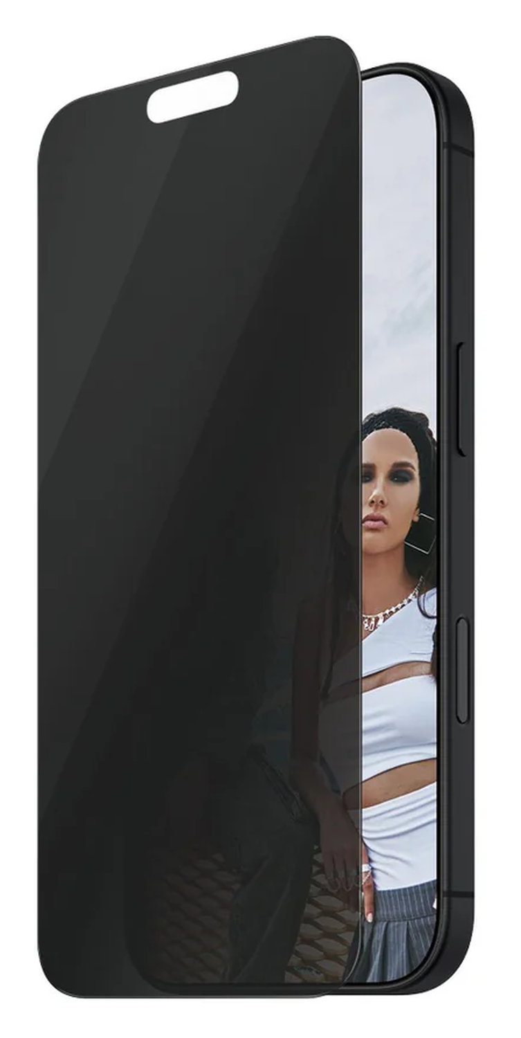 PanzerGlass SAFE iPhone 16 Plus / 15 Plus Screen Protector Privacy Glass afbeelding 2