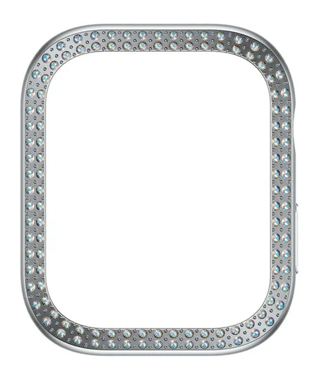 PanzerGlass SAFE Bling - Apple Watch 11/10 46MM Hoesje - Bumper Glitter Zilver afbeelding 3
