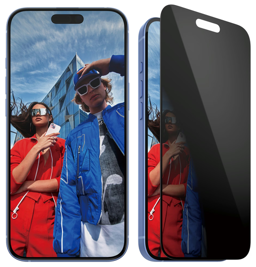 PanzerGlass Ultra-Wide iPhone 16 Plus / 15 Plus  Privacy Glass afbeelding 2