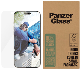 PanzerGlass Classic Fit iPhone 16 Pro Max Screen Protector Tempered Glass afbeelding