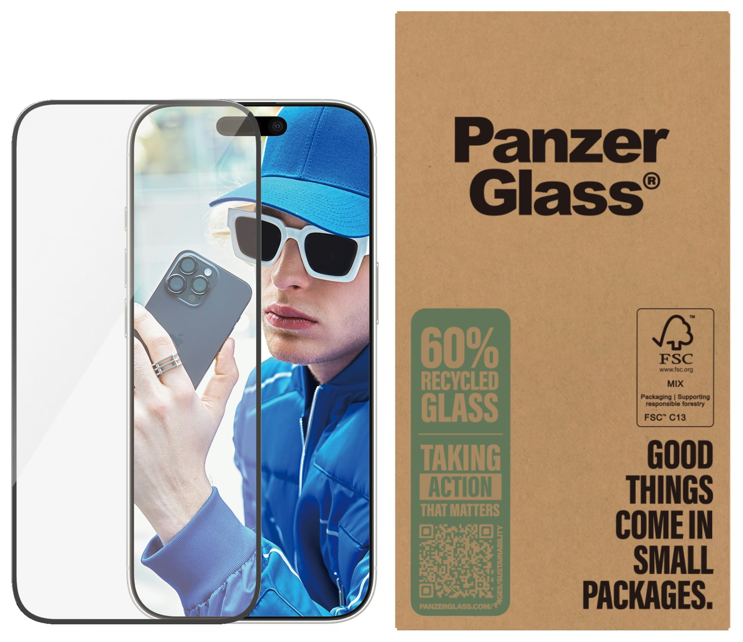 PanzerGlass Ultra-Wide Apple iPhone 16 Pro Screen Protector afbeelding 1