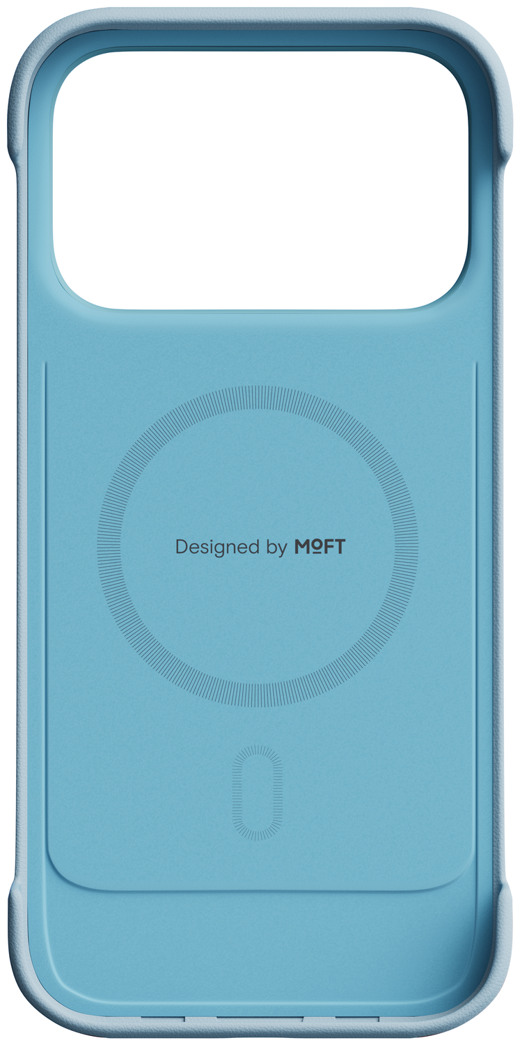 MOFT MOVAS Frame iPhone 17 Pro Max Hoesje MagSafe Back Cover Ultra Dun Blauw afbeelding 9