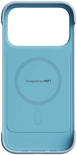 MOFT MOVAS Frame iPhone 17 Pro Max Hoesje MagSafe Back Cover Ultra Dun Blauw afbeelding 9