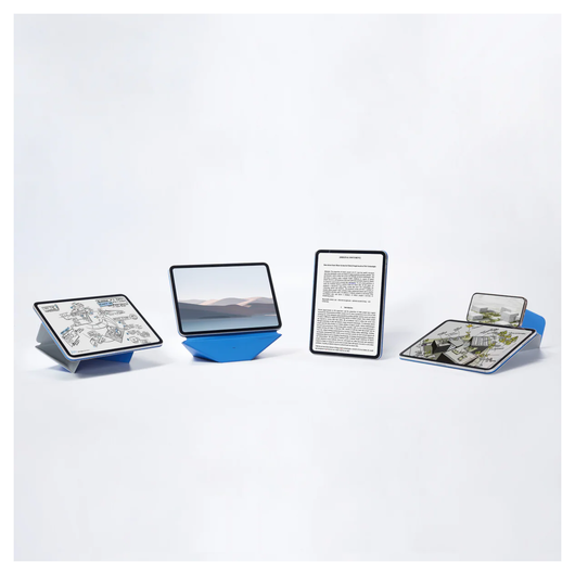 MOFT Dynamic Folio iPad Mini 7 / 6 Hoes Book Case met Standaard Grijs afbeelding 13