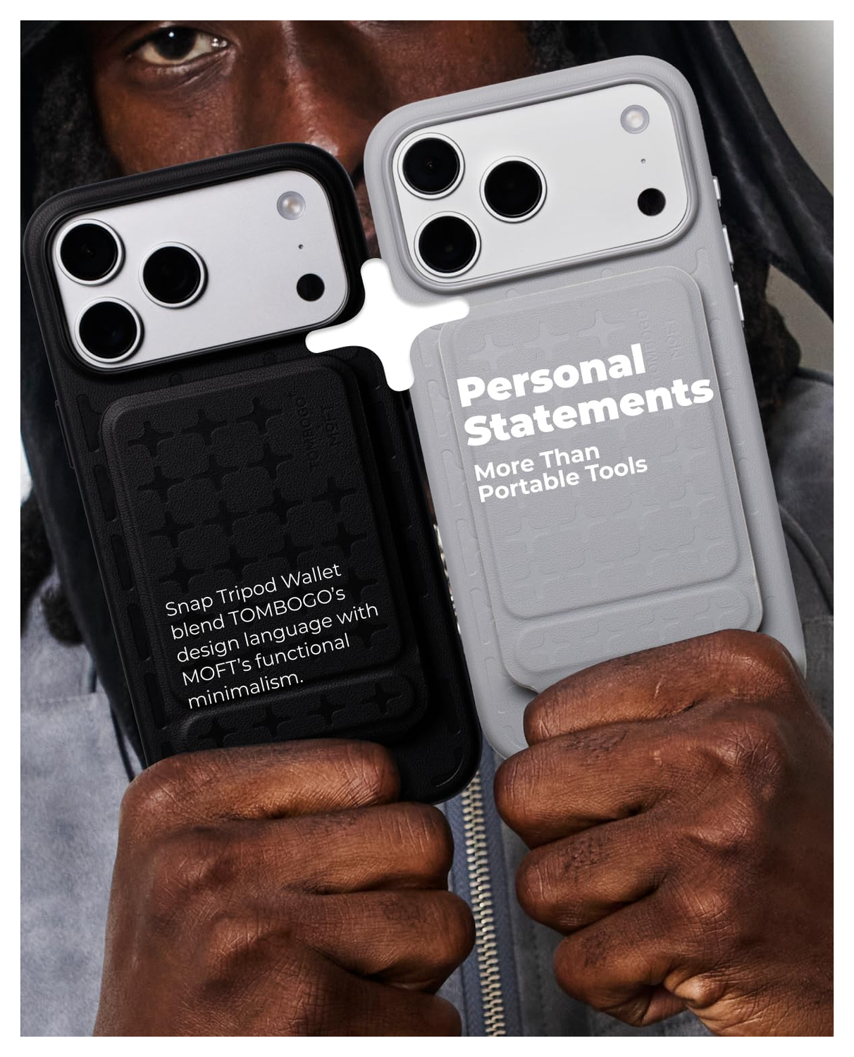 MOFT MOVAS Tombogo MagSafe Telefoonhouder met Uitklapbare Tripod Standaard Zwart afbeelding 7