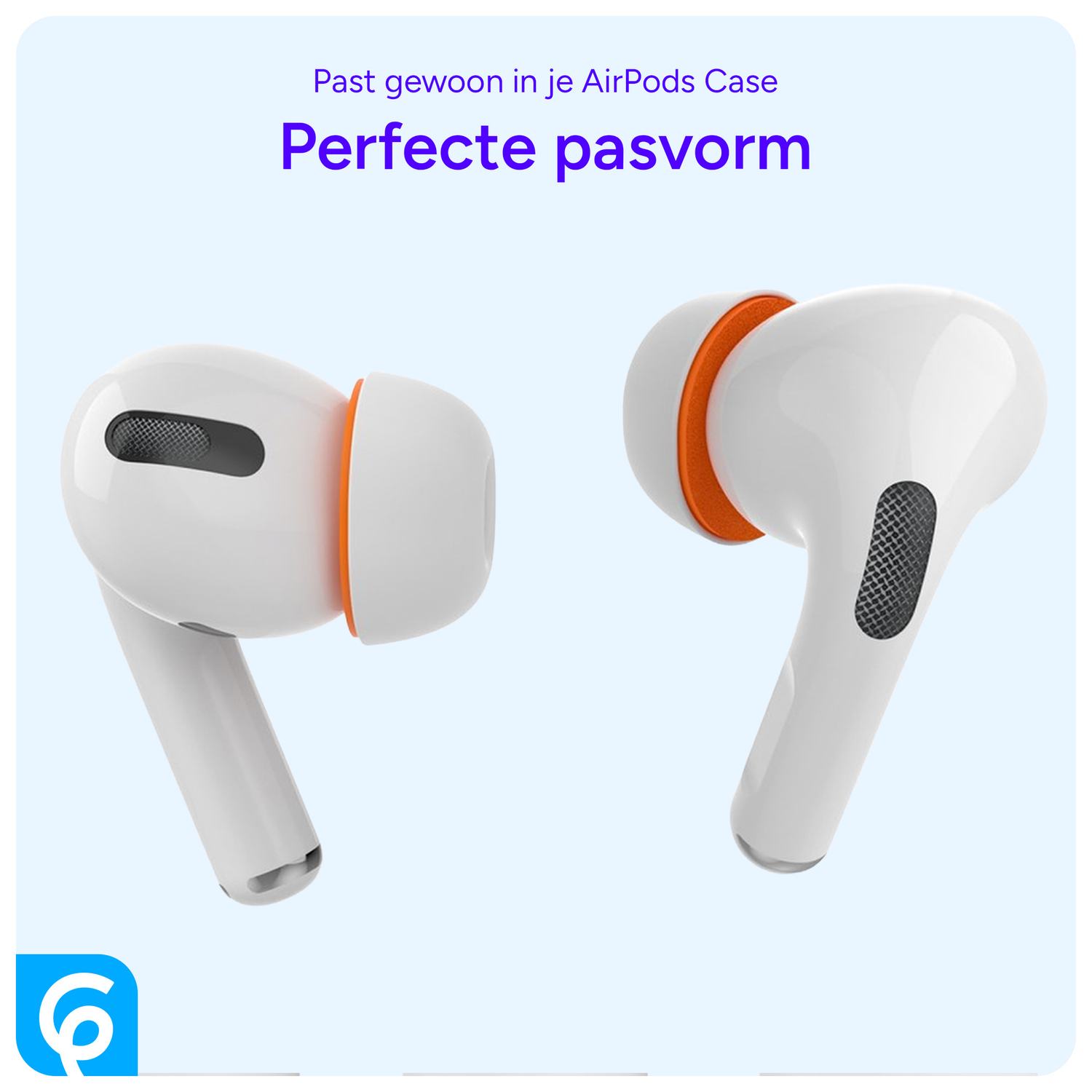 SBG 3 Pack AirPods Pro 1e & 2e Generatie Siliconen Memory Foam Dopjes S / M / L afbeelding 4