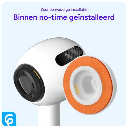 SBG 3 Pack AirPods Pro 1e & 2e Generatie Siliconen Memory Foam Dopjes S / M / L afbeelding 5