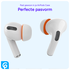 SBG 3 Pack AirPods Pro 1e & 2e Generatie Siliconen Memory Foam Dopjes S / M / L afbeelding 4