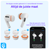SBG 3 Pack AirPods Pro 1e & 2e Generatie Siliconen Memory Foam Dopjes S / M / L afbeelding 6