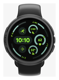 Spigen Liquid Air - Google Pixel Watch 4-45MM Hoesje - Matte Zwart afbeelding