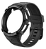 Spigen Rugged Armor - Samsung Galaxy Watch 6 Classic Hoesje Bumper Case - Zwart afbeelding 14