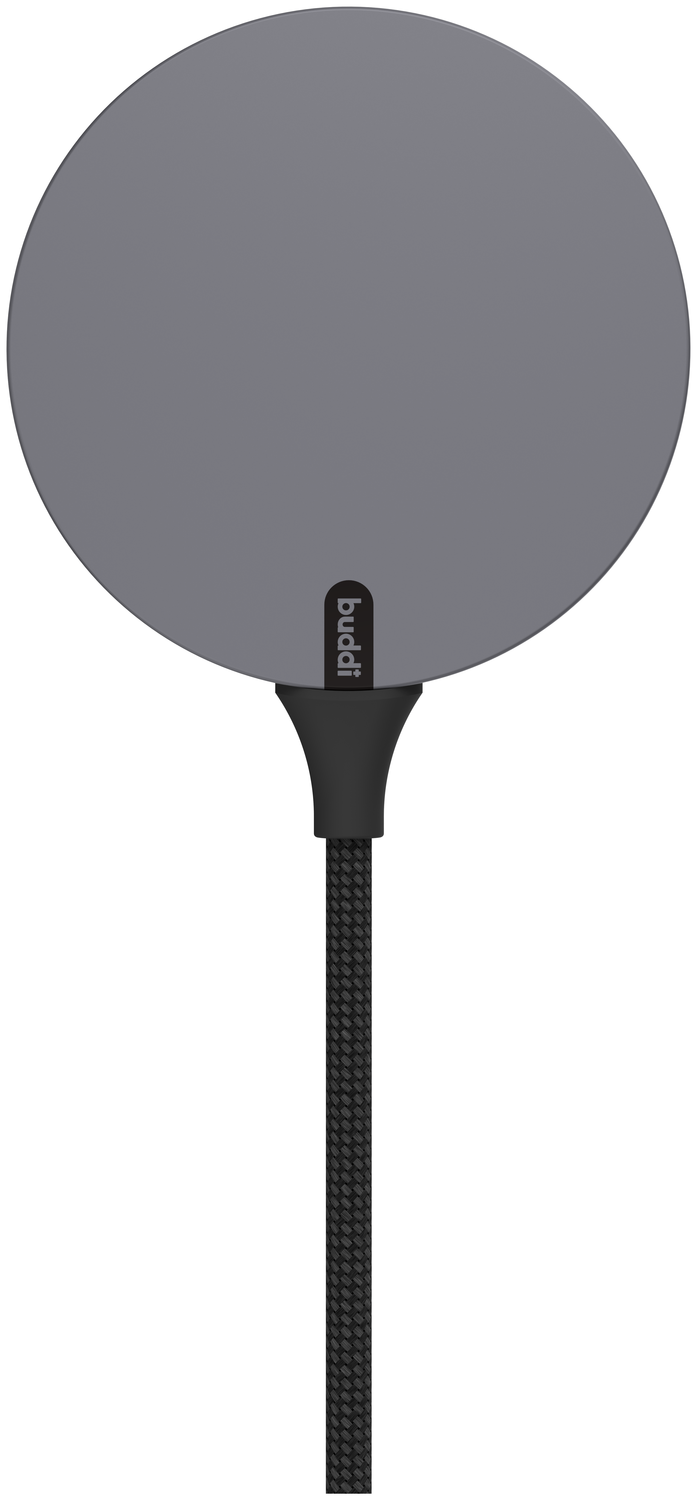 Buddi Power Qi2 / MagSafe Oplader 15W met 25W USB-C Adapter 1,5M Grijs afbeelding 10