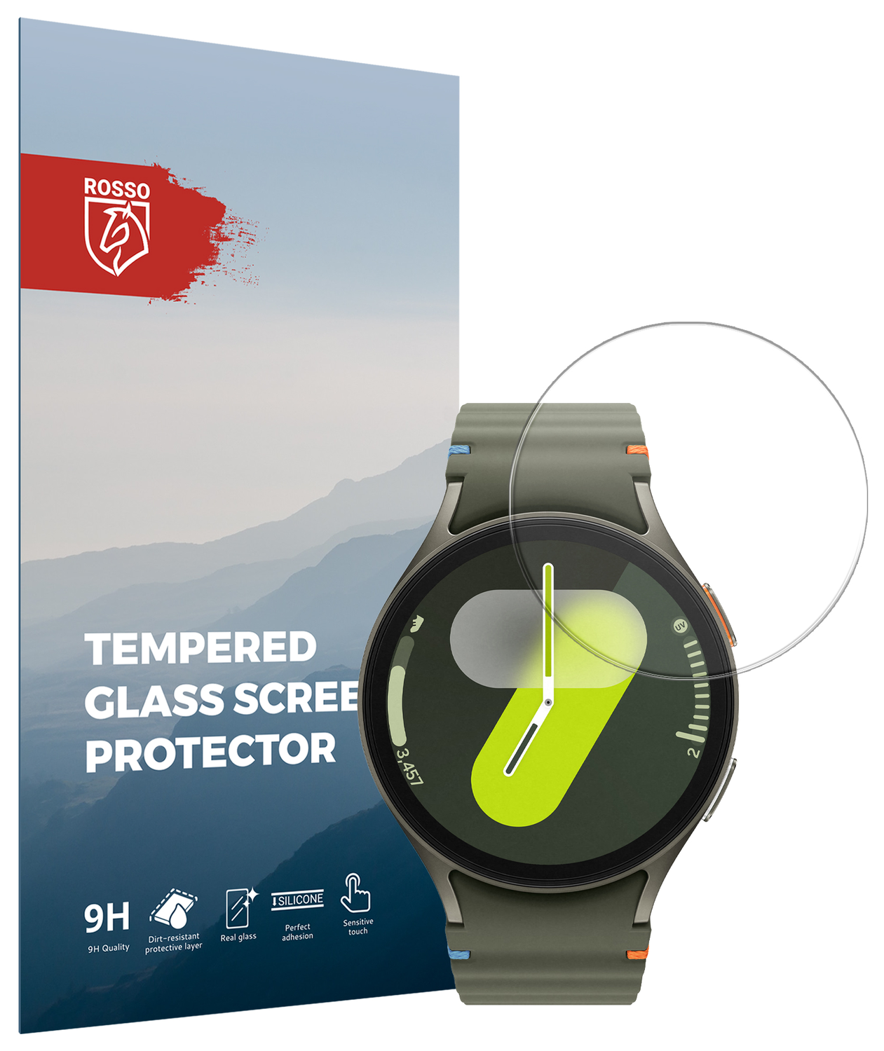 Rosso - Samsung Galaxy Watch 7 44MM 9H Tempered Glass Screen Protector afbeelding 1