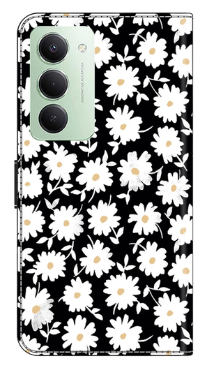 Xiaomi Redmi 15 (5G) Hoesje Portemonnee Book Case Bloem Print afbeelding 6