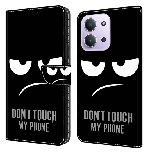 Xiaomi Redmi 15C Hoesje Portemonnee Book Case Touch Print afbeelding 1