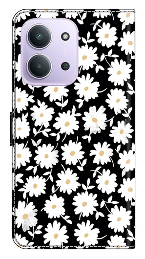 Xiaomi Redmi 15C Hoesje Portemonnee Book Case Bloem Print afbeelding 6