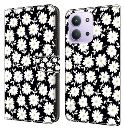Xiaomi Redmi 15C Hoesje Portemonnee Book Case Bloem Print afbeelding