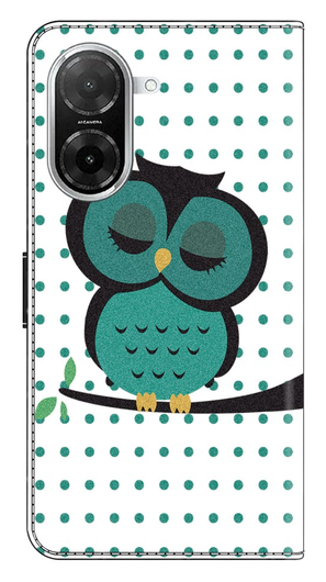 Xiaomi Redmi A5 4G Hoesje Portemonnee Book Case Uil Print afbeelding 6