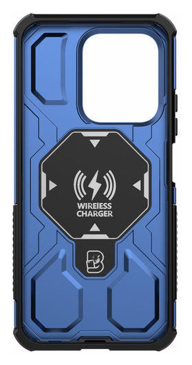 Xiaomi Redmi 15C Hoesje MagSafe 360° Standaard Blauw afbeelding 9