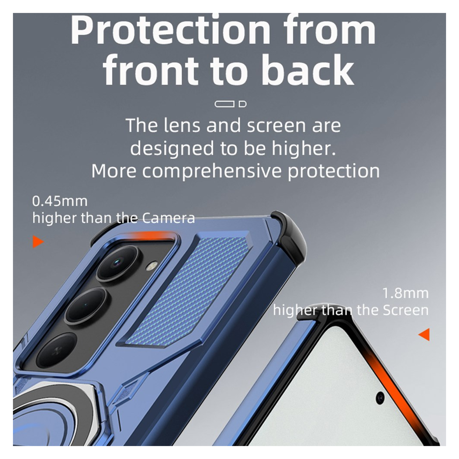 Xiaomi Redmi 15 5G Hoesje MagSafe 360° Standaard Zwart afbeelding 10