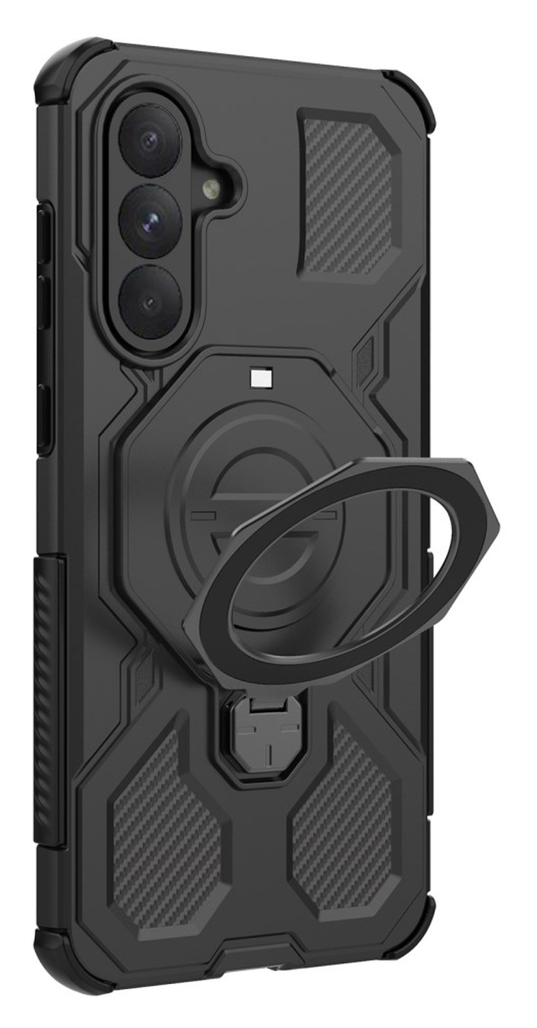 Samsung Galaxy A56 Hoesje MagSafe 360° Standaard Zwart afbeelding 6