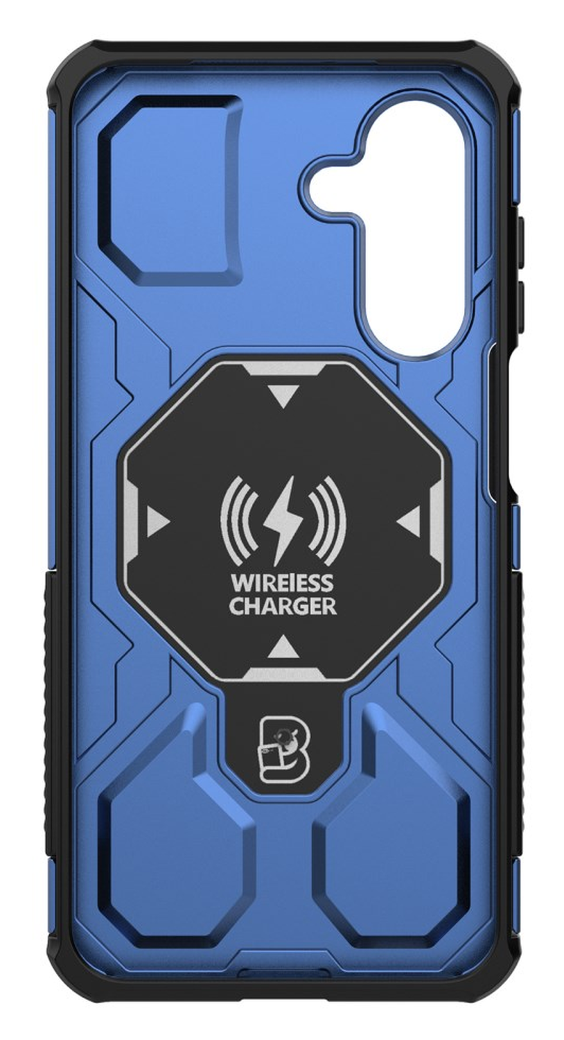 Samsung Galaxy A26 Hoesje MagSafe 360° Standaard Blauw afbeelding 5