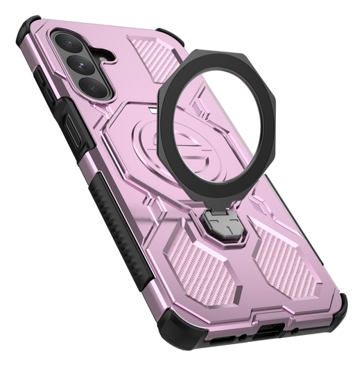 Samsung Galaxy A26 Hoesje MagSafe 360° Standaard Roze afbeelding 5