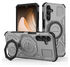 Samsung Galaxy A16 Hoesje MagSafe 360° Standaard Grijs