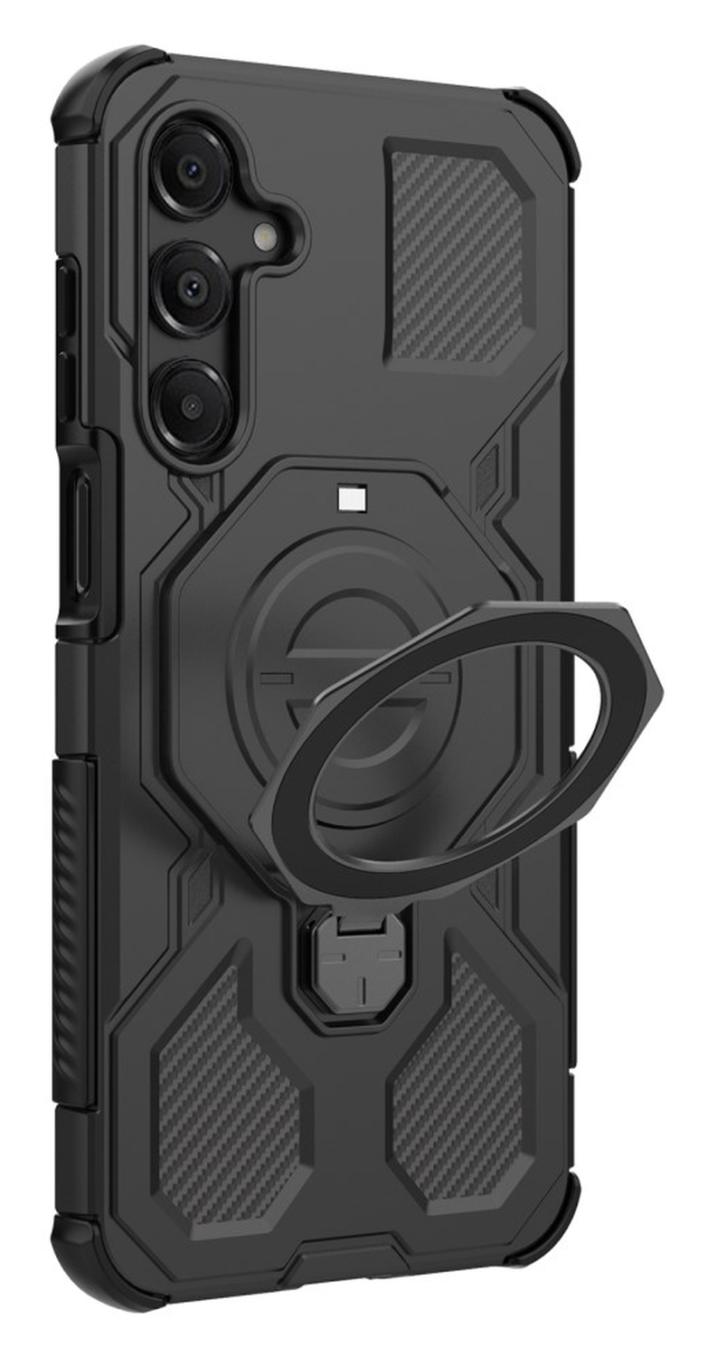 Samsung Galaxy A16 Hoesje MagSafe 360° Standaard Zwart afbeelding 7