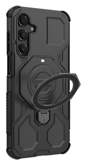 Samsung Galaxy A16 Hoesje MagSafe 360° Standaard Zwart afbeelding 7