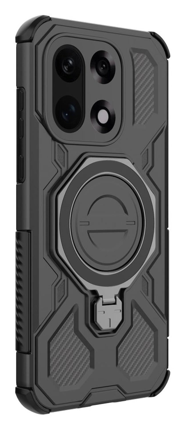 OnePlus 15 Hoesje MagSafe 360° Standaard Zwart afbeelding 4