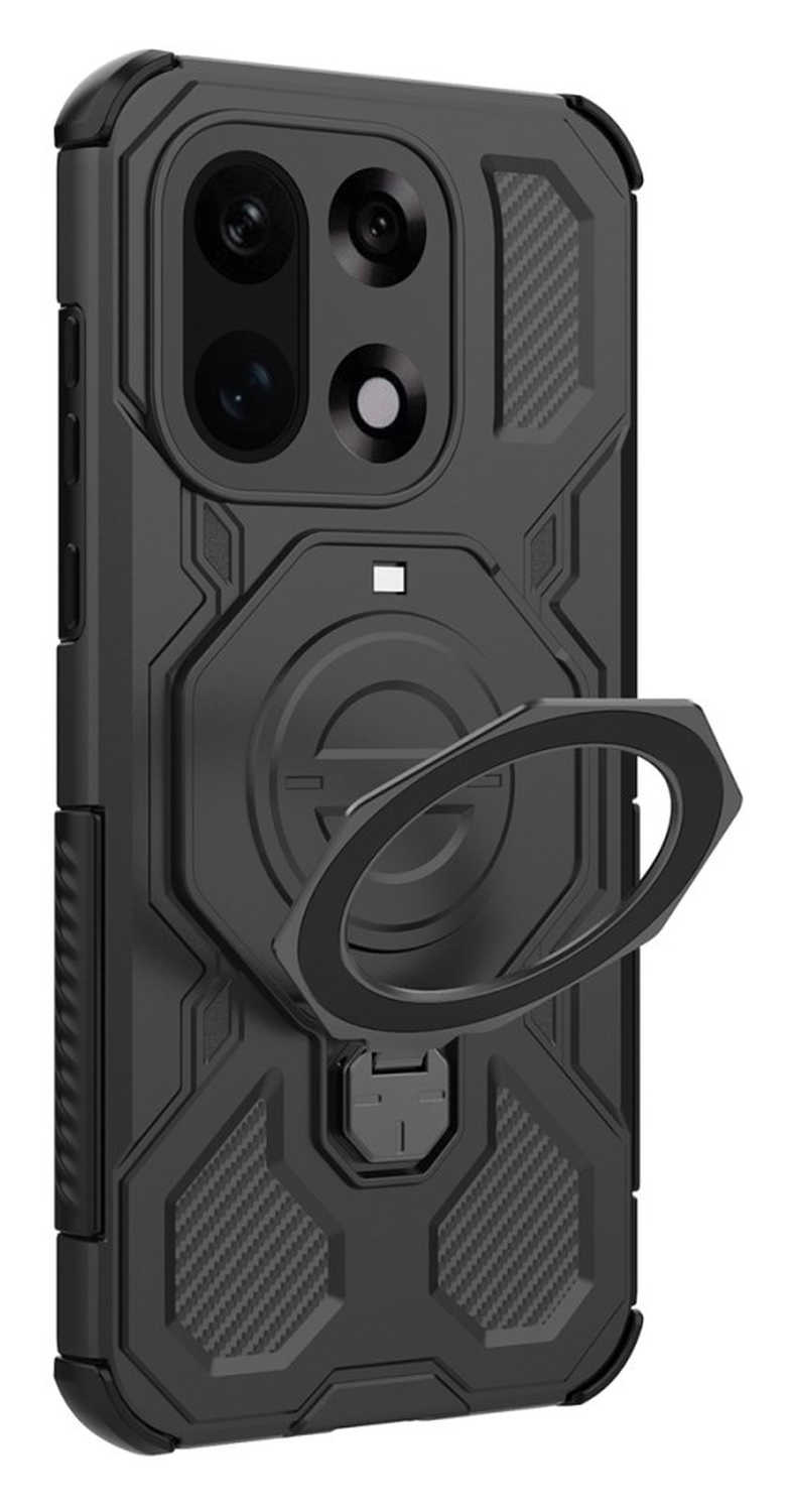 OnePlus 15 Hoesje MagSafe 360° Standaard Zwart afbeelding 7