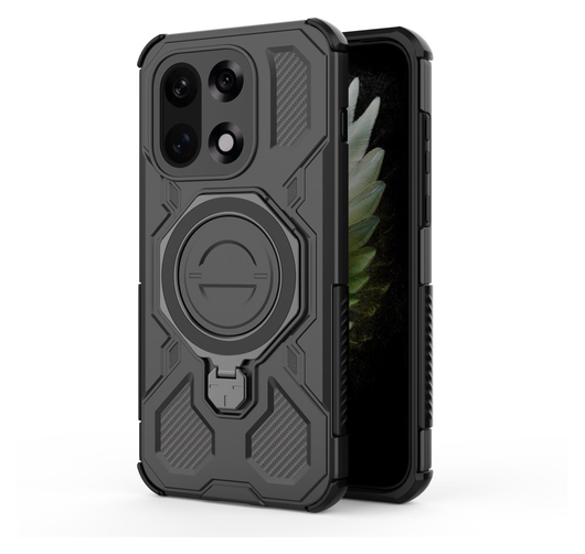 OnePlus 15 Hoesje MagSafe 360° Standaard Zwart afbeelding 5