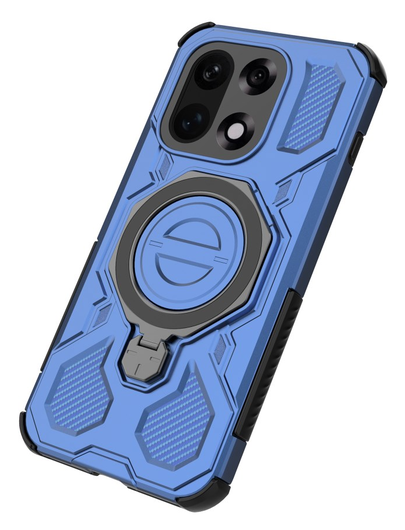 OnePlus 15 Hoesje MagSafe 360° Standaard Blauw afbeelding 10