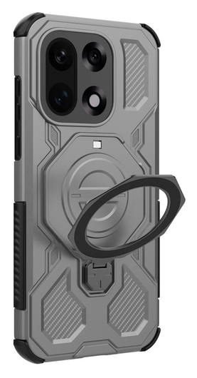 OnePlus 15 Hoesje MagSafe 360° Standaard Grijs afbeelding 7