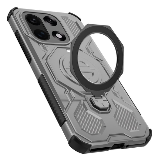 OnePlus 15 Hoesje MagSafe 360° Standaard Grijs afbeelding 9