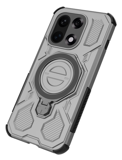 OnePlus 15 Hoesje MagSafe 360° Standaard Grijs afbeelding 10