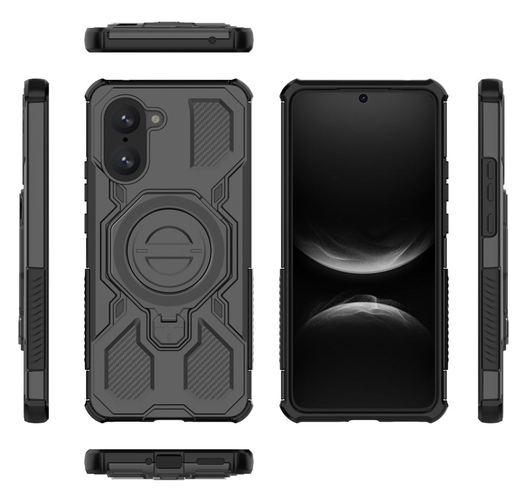 OnePlus Nord CE 5 Hoesje MagSafe 360° Standaard Zwart afbeelding 10