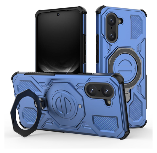 OnePlus Nord CE 5 Hoesje MagSafe 360° Standaard Blauw afbeelding 1