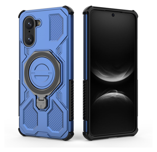 OnePlus Nord CE 5 Hoesje MagSafe 360° Standaard Blauw afbeelding 9