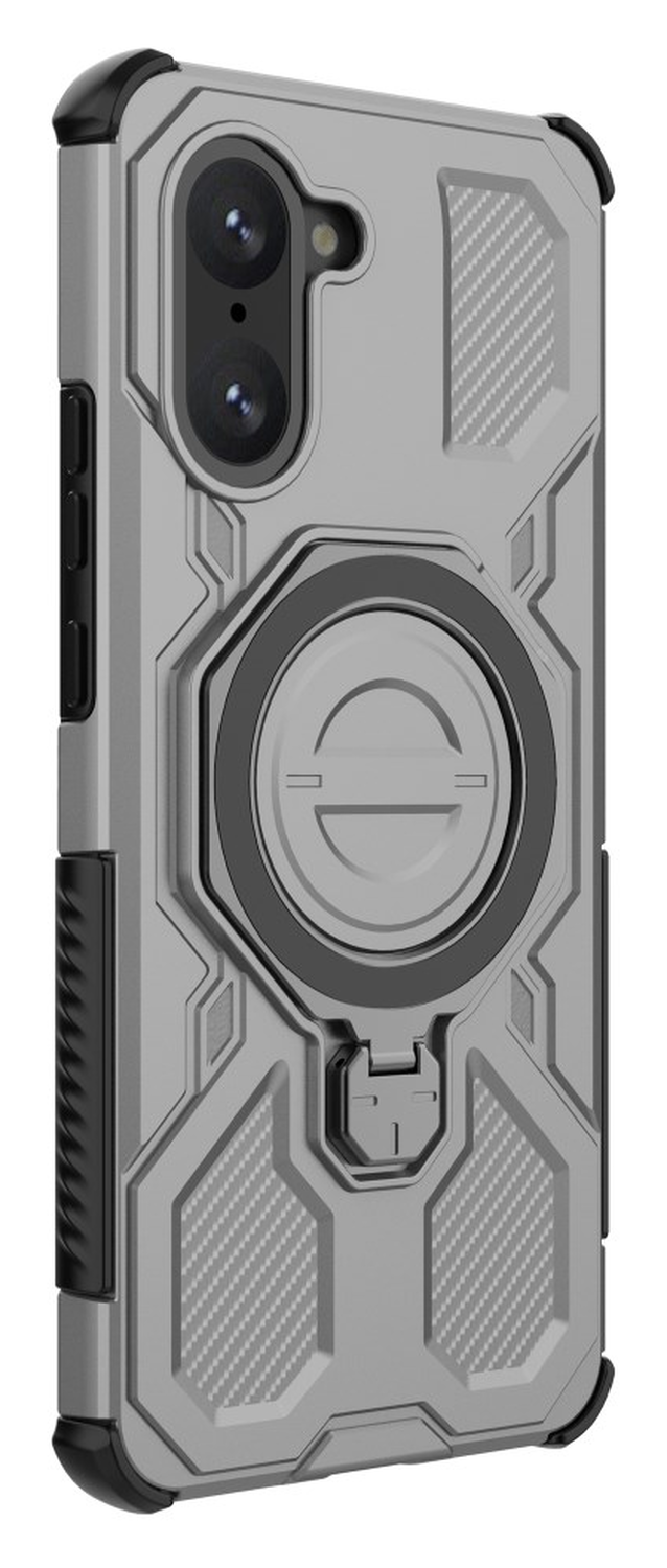 OnePlus Nord CE 5 Hoesje MagSafe 360° Standaard Grijs afbeelding 7