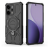 Oppo Reno 14 Pro Hoesje MagSafe 360° Standaard Zwart afbeelding 4
