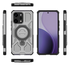 Oppo Reno 14 Pro Hoesje MagSafe 360° Standaard Grijs afbeelding 8