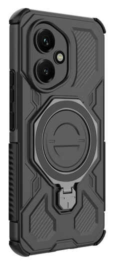 Honor 400 Hoesje MagSafe 360° Standaard Zwart afbeelding 5